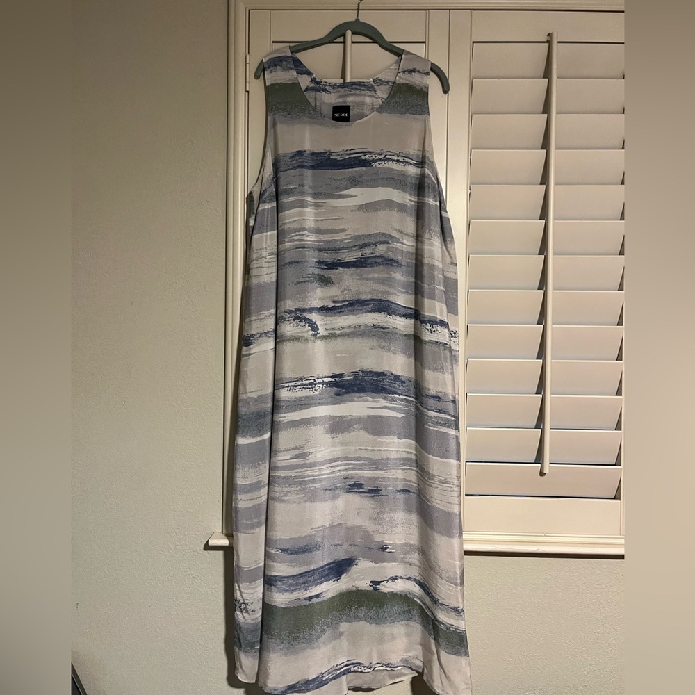 NIC+ZOE Abstract Patterned Dress